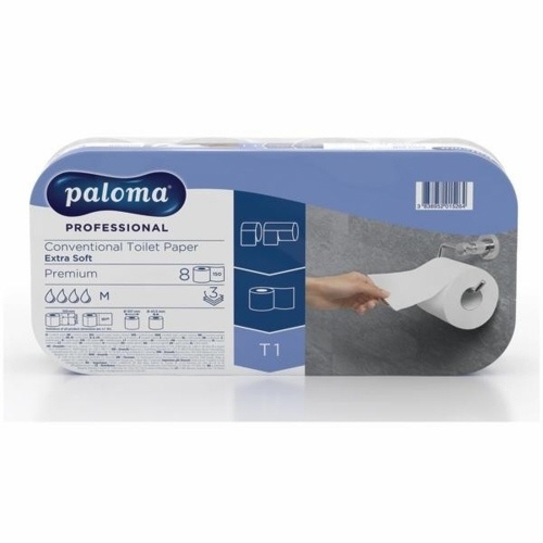 WC Papir toaletni troslojni beli papir Extra Soft- Paloma Professional